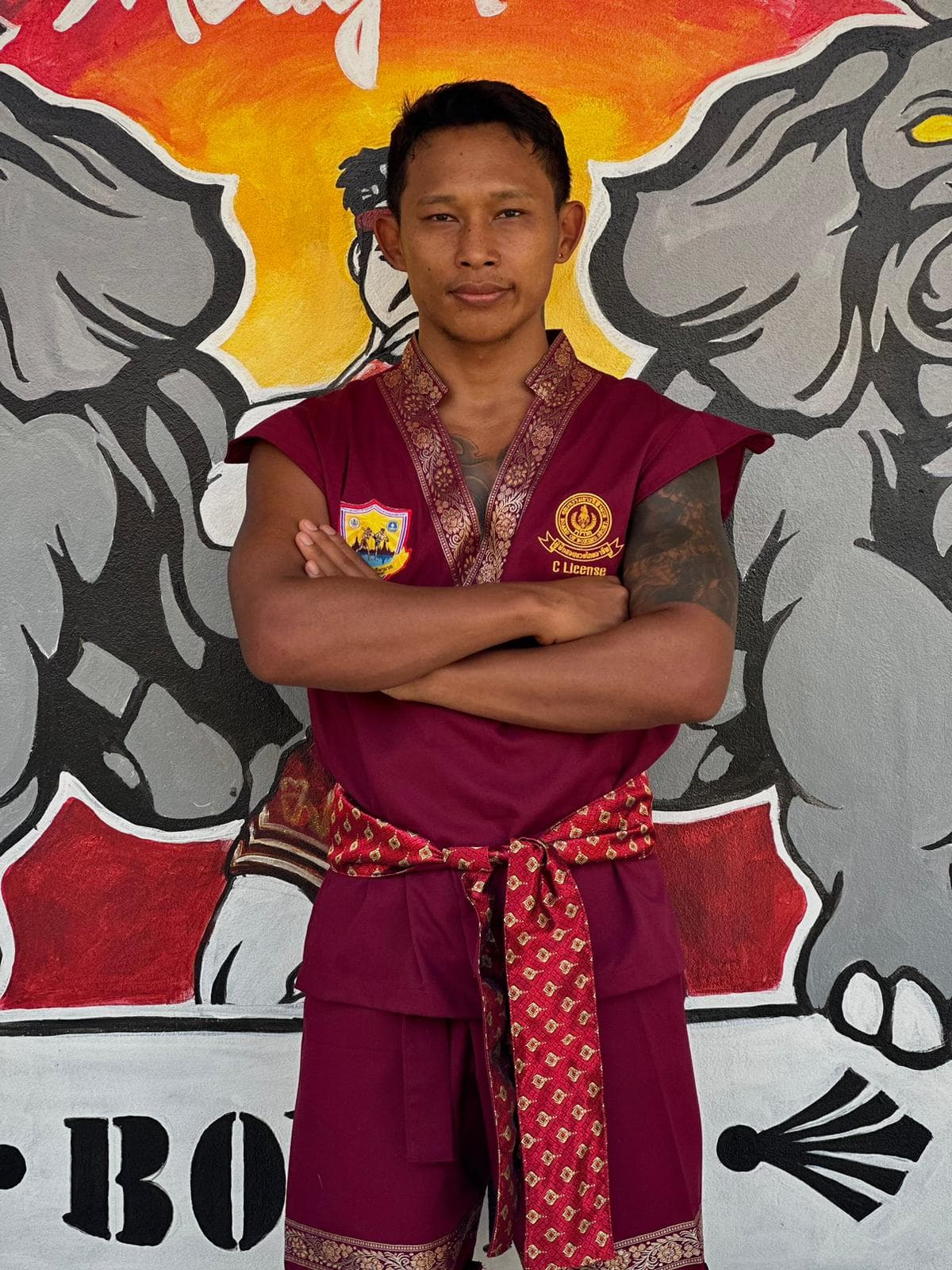 Kru Ratchawat, founder and head coach of Ratchawat Muay Thai
