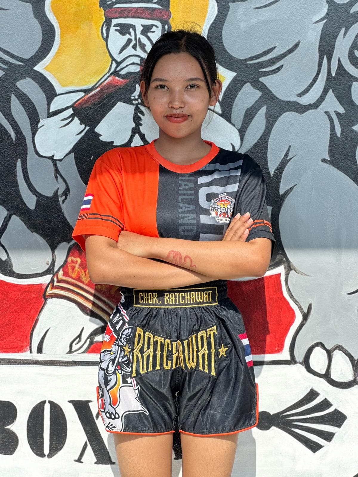 Kru Tan, kids instructor at Ratchawat Bo Phut