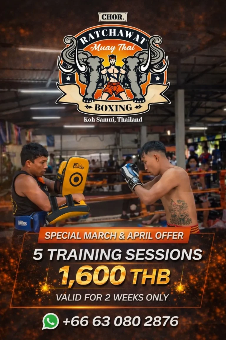 Muay thai Koh Samui - Announcement 3